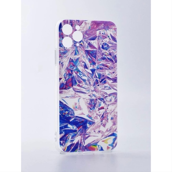 Shiny Abstract Pattern iPhone 11 Pro Max Case 💜 - Picture 3 of 17